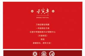 金虎贺岁，虎运连年｜祝大家新春快乐！